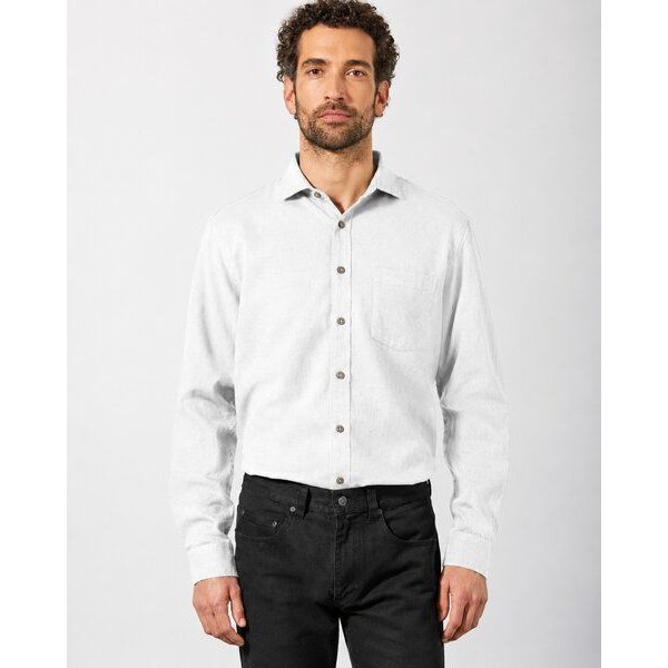 HempAge Herren Freizeithemd Hanf/Bio-Baumwolle