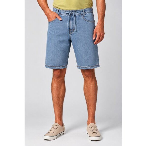 HempAge Herren Bermuda Denim Hanf/Biobaumwolle