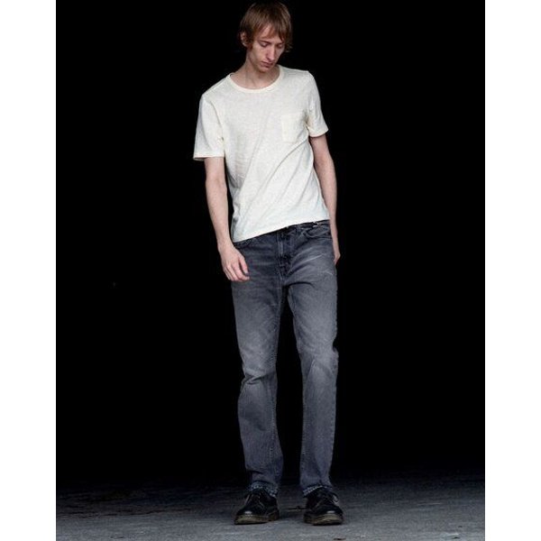 Nudie Jeans Gritty Jackson - grey lake