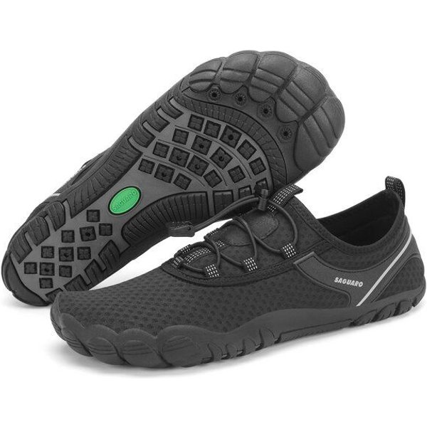 SAGUARO Badeschuhe vegan Barfußschuhe Wasser-Schuhe Surfschuhe Schwimmschuhe