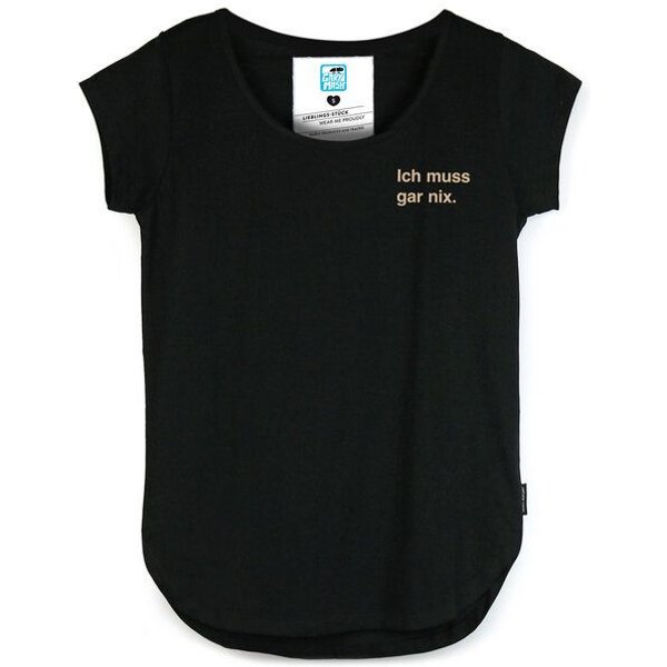 GARY MASH Shirt Asheville Ich muss gar nix. aus Bio-Baumwolle