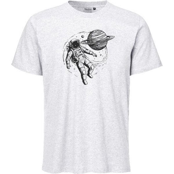 HANDGEDRUCKT "Space Walk 2.0" Unisex T-Shirt Neutral