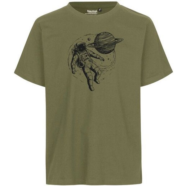 HANDGEDRUCKT "Space Walk 2.0" Unisex T-Shirt Neutral