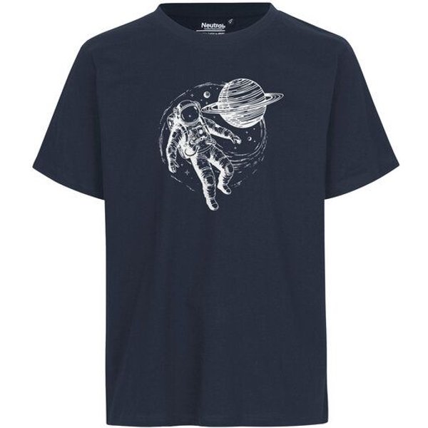 HANDGEDRUCKT "Space Walk 2.0" Unisex T-Shirt Neutral