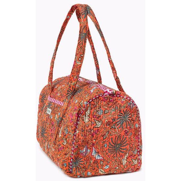 KIKOONI Handgefertigte große Baumwolltasche "K. Shopper"