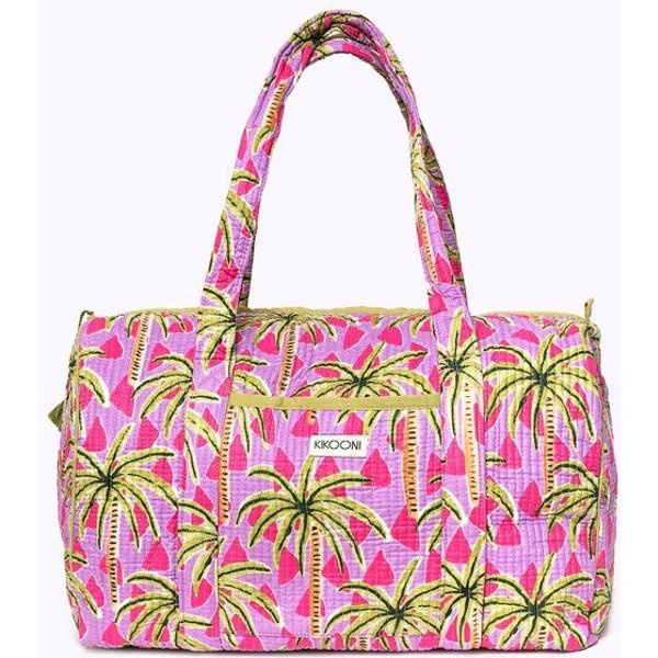 KIKOONI Handgefertigte große Baumwolltasche "K. Shopper"