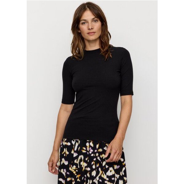Damen Rib T-Shirt aus LENZING ECOVERO Viskose - DANDELION - recolution