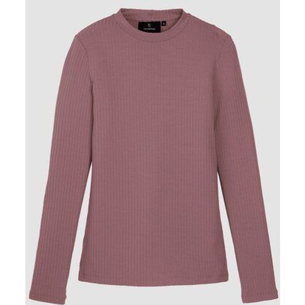 Damen Rib Longsleeve aus Leinen und LENZING ECOVERO Viskose Mix - STELLA - recolution