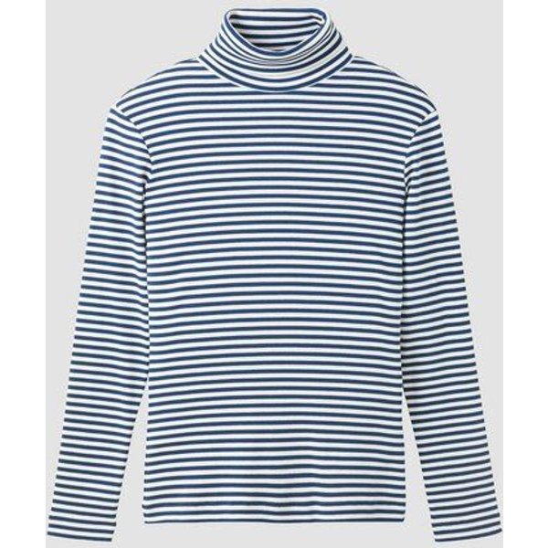 Damen Rib Longsleeve aus Baumwoll Mix - LIATRIS STRIPES - recolution