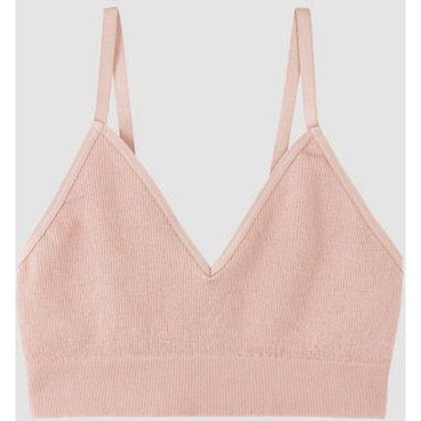 Damen Rib Bra aus Baumwoll Mix - KALMIA - recolution