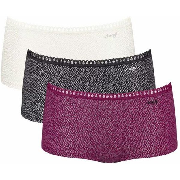 Sloggi 3er Pack Shorts GO Crush Bio-Baumwolle