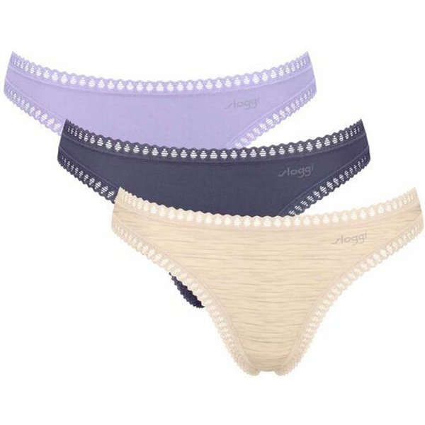 Sloggi 3er Pack GO Crush String Bio-Baumwolle