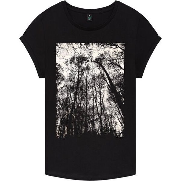 ilovemixtapes Forest Rolled Sleeve Damen T-Shirt