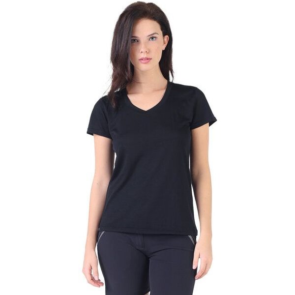 Woolona V-Shirt - CALIMA - 100% Merinowolle