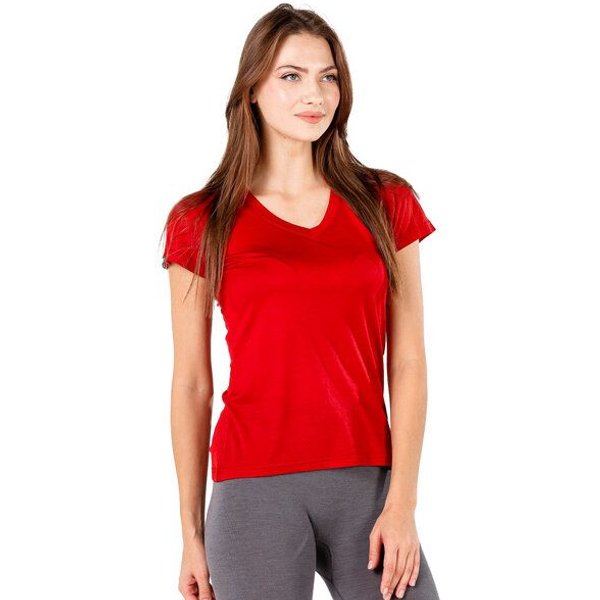 Woolona V-Shirt - CALIMA - 100% Merinowolle