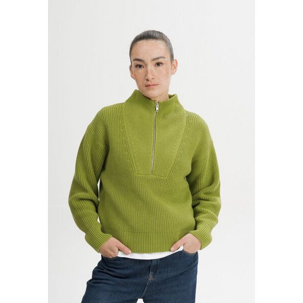 MELA Rippstrick Troyer Style KIMAYA aus 100% Bio-Baumwolle