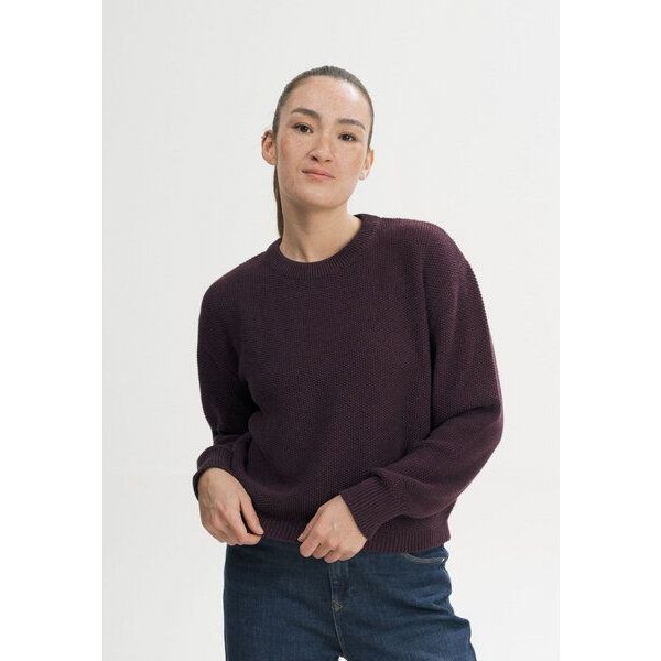 MELA Strukturierter Strickpullover Style SURIYA aus 100% Bio-Baumwolle