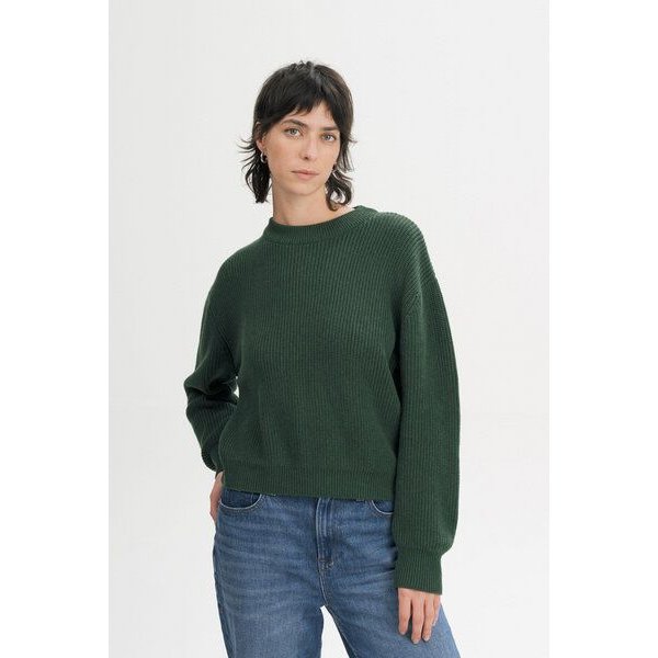 MELA Rippstrick Pullover Style ADAH aus 100% Bio-Baumwolle