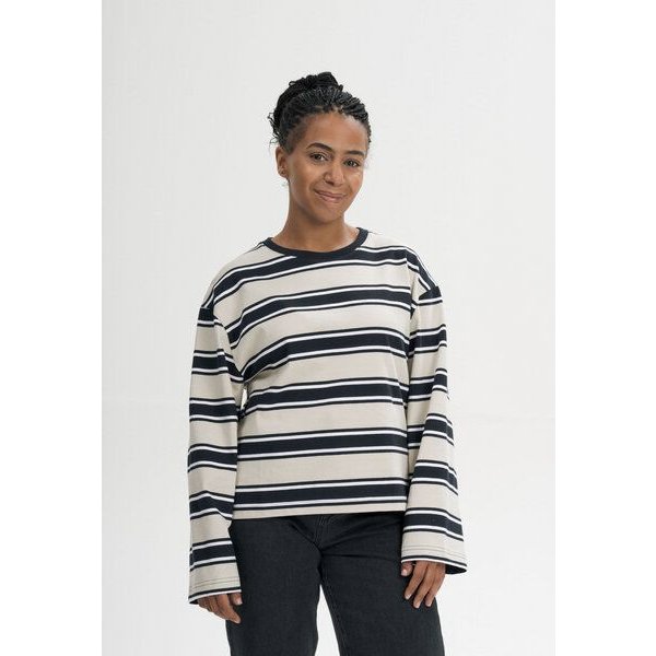 MELA Oversized Langarmshirt schwer Style SANGEETHA aus 100% Bio-Baumwolle