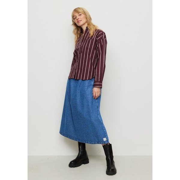Damen Hemdbluse aus Baumwolle - FORSYTHIA STRIPES - recolution