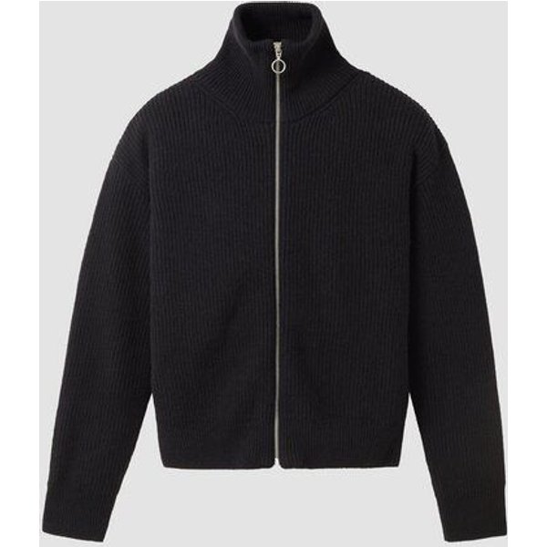 Damen Strickcardigan aus Wolle und Baumwolle - TAPIOCA - recolution