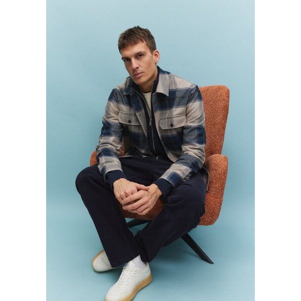 Herren Overshirt aus Baumwolle - MESQUITE CHECK - recolution