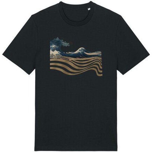 Kultgut Artdesign- Klassik - Shirt 100% Biobaumwolle / Wave