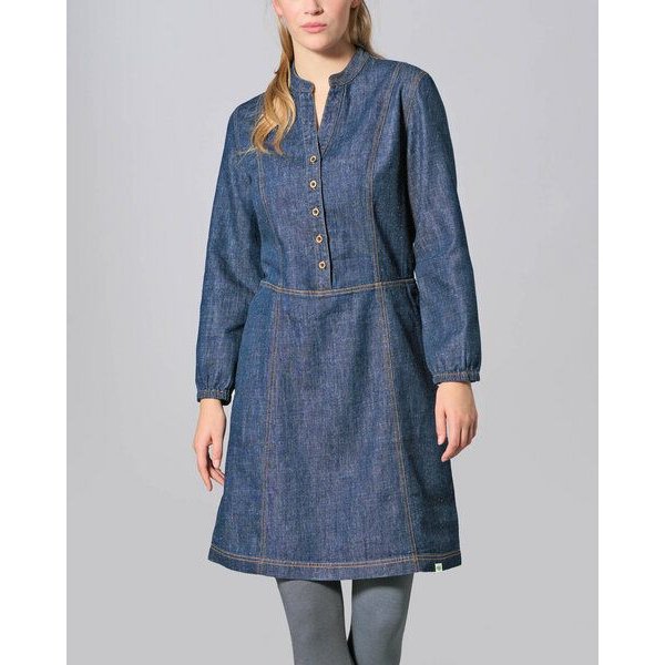 HempAge Jeanskleid Hanf/Biobaumwolle