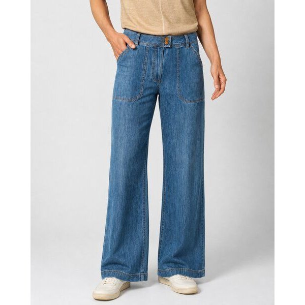 HempAge Damen Highrise Jeans Hanf/Biobaumwolle