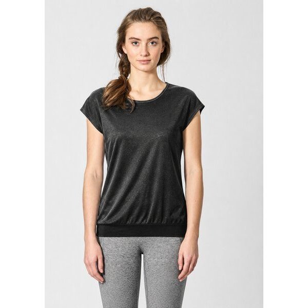 HempAge Damen Yoga T-Shirt Hanf/Bio-Baumwolle