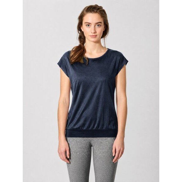 HempAge Damen Yoga T-Shirt Hanf/Bio-Baumwolle