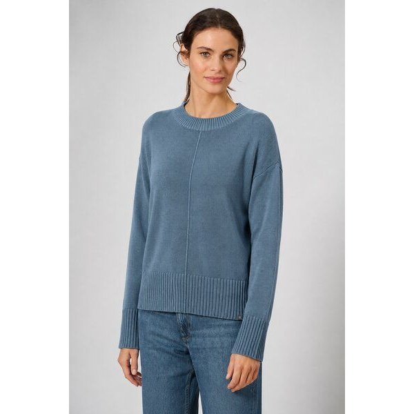 HempAge Strickpullover in Flammgarn Hanf/Biobaumwolle