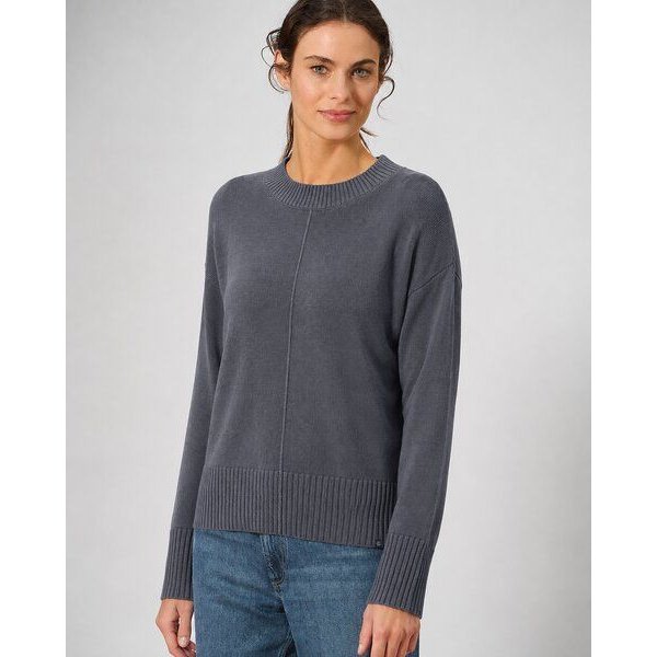 HempAge Strickpullover in Flammgarn Hanf/Biobaumwolle