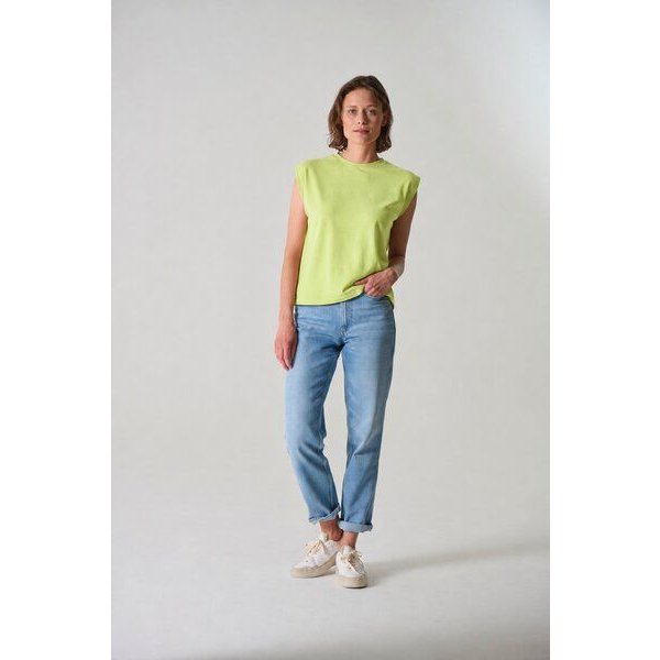 HempAge Damen ärmelloses T-Shirt Hanf/Biobaumwolle
