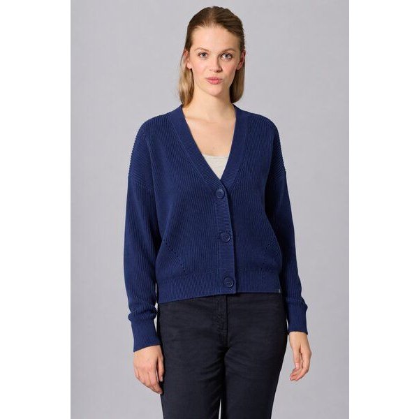 HempAge Zeitlose Strickjacke Hanf/Biobaumwolle