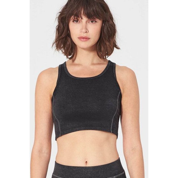 Hempage Damen Yoga Top Hanf/Bio-Baumwolle
