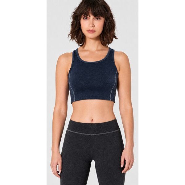 Hempage Damen Yoga Top Hanf/Bio-Baumwolle