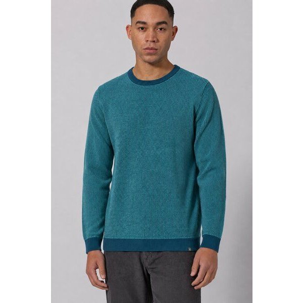 HempAge Herren Strickpullover Rundhalsausschnitt Hanf/Biobaumwolle Normal Fit