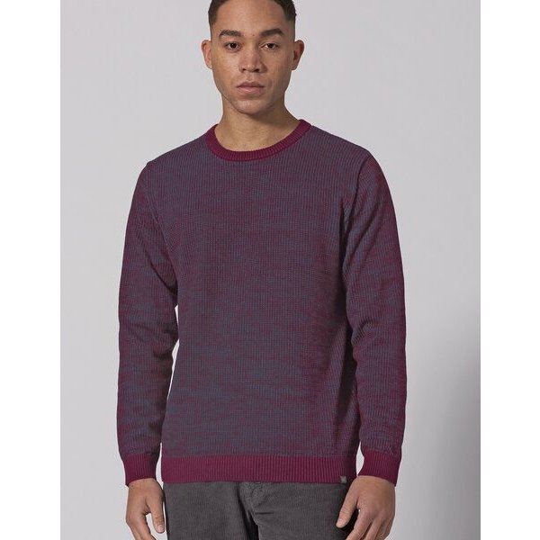 HempAge Herren Strickpullover Rundhalsausschnitt Hanf/Biobaumwolle Normal Fit