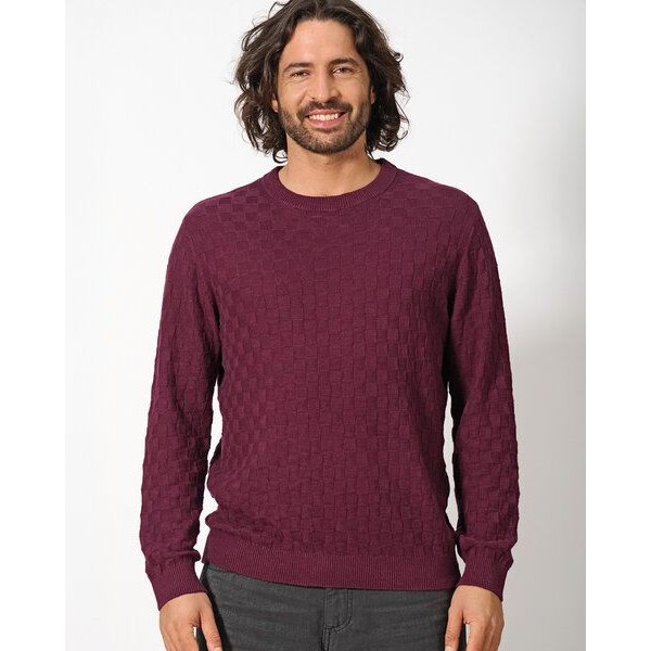 HempAge Herren Strick-Pullover Hanf/Biobaumwolle