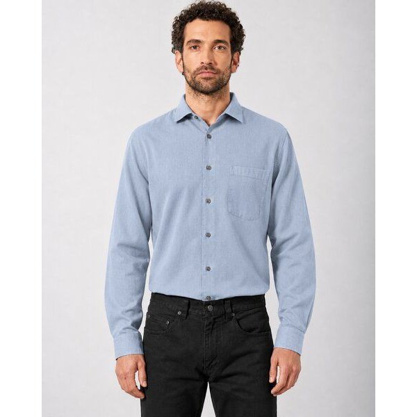 HempAge Herren Freizeithemd Hanf/Bio-Baumwolle