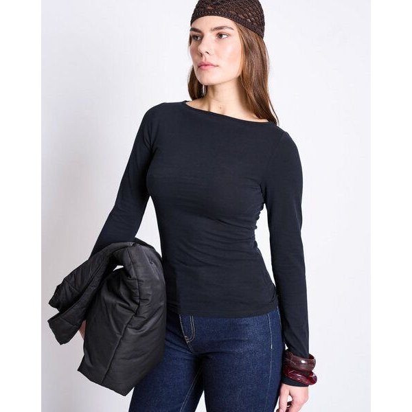 JAN 'N JUNE Boat-Neck-Longsleeve JURI GOTS