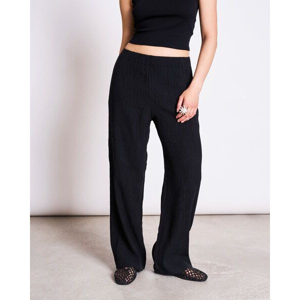 JAN N JUNE Weite Crinkle-Hose HAVA