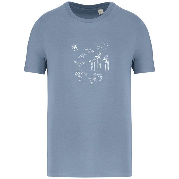 Greenspired Basic Bio T-Shirt Nr.4 Coastal Life 155g/m² XXS - 4 XL