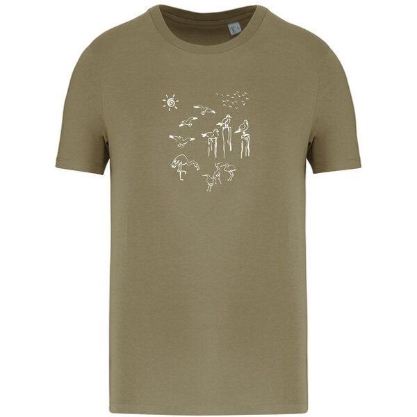 Greenspired Basic Bio T-Shirt Nr.4 Coastal Life 155g/m² XXS - 4 XL