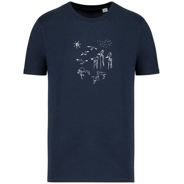 Greenspired Basic Bio T-Shirt Nr.4 Coastal Life 155g/m² XXS - 4 XL
