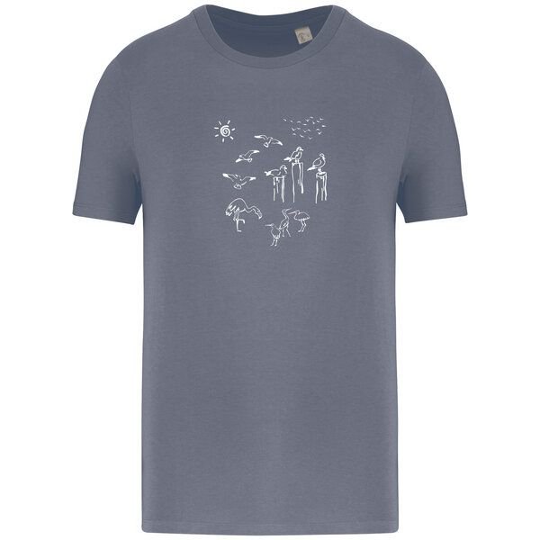 Greenspired Basic Bio T-Shirt Nr.4 Coastal Life 155g/m² XXS - 4 XL