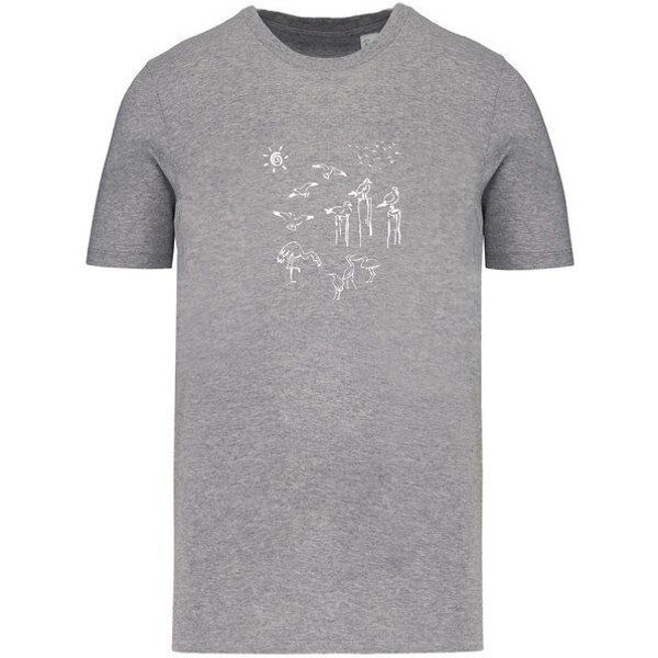 Greenspired Basic Bio T-Shirt Nr.4 Coastal Life 155g/m² XXS - 4 XL