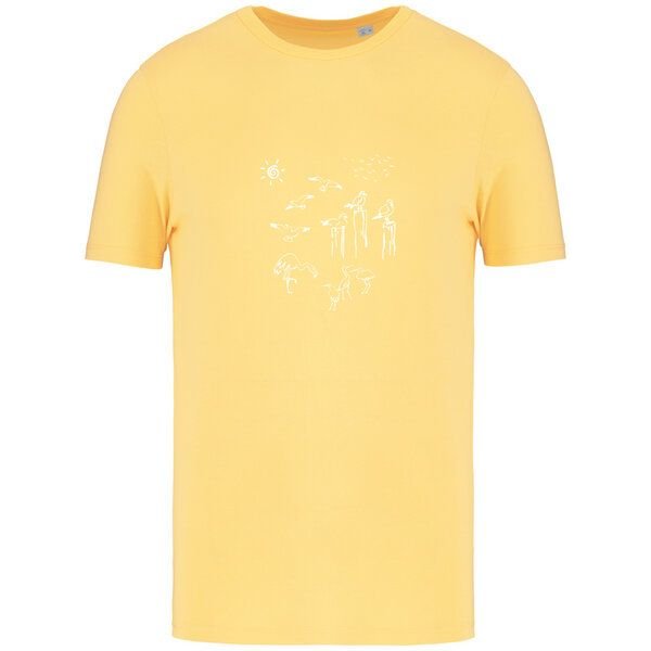 Greenspired Basic Bio T-Shirt Nr.4 Coastal Life 155g/m² XXS - 4 XL