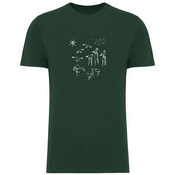 Greenspired Basic Bio T-Shirt Nr.4 Coastal Life 155g/m² XXS - 4 XL